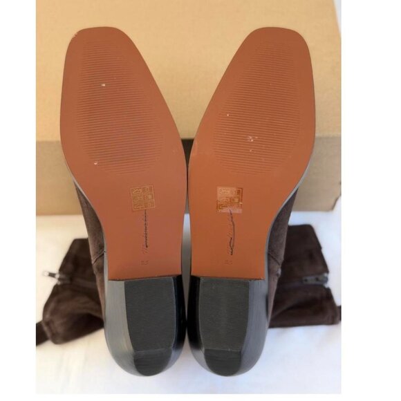 Madewell The Idris Ankle Boot in Dark Carob, Size 8.5